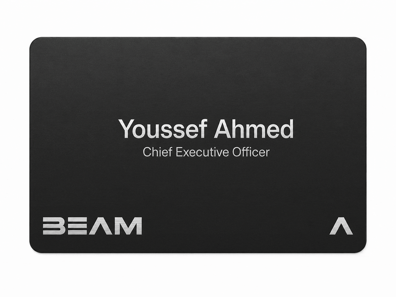 NFC Customized Business Card - Metal