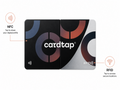 Cardtap Pro Card with dual NFC and RFID chips, combining a digital business card and access control card in one solution. Share contact details instantly, connect to digital profiles, manage social links, and access office buildings or secure facilities using a single professional smart card.