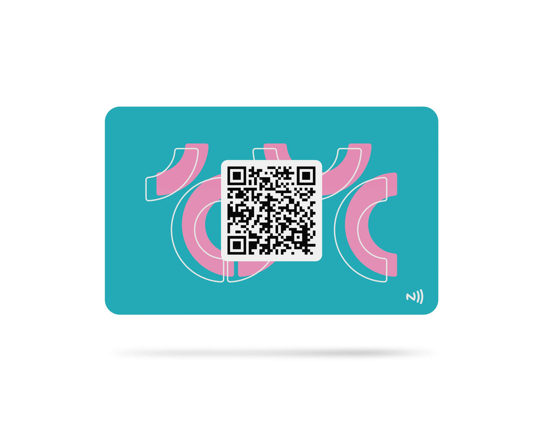 بطاقة عمل CardTap NFC — إصدار الصيف — بلاستيك