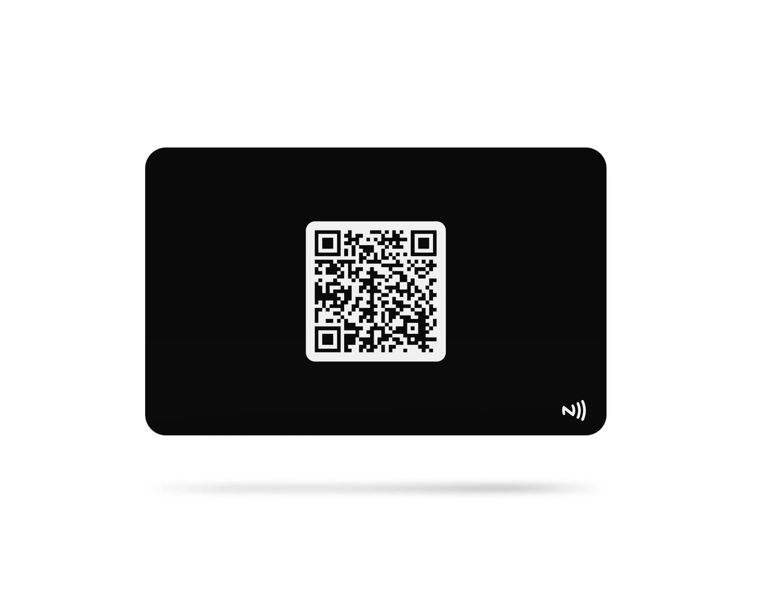بطاقة عمل CardTap NFC — أسود — بلاستيك