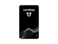 Cardtap Wave Black NFC Business Card - Front
