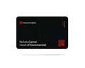 Cardtap custom NFC plastic card design — available with your logo, colours, and layout
