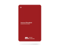 Cardtap NFC customized plastic business card — no minimum order, free shipping Egypt
